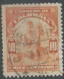 COLOMBIA #439  1935  "Mina de oro"