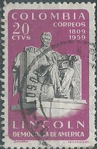 COLOMBIA #717  1960  NH