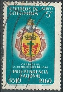COLOMBIA #C378 1960 NH