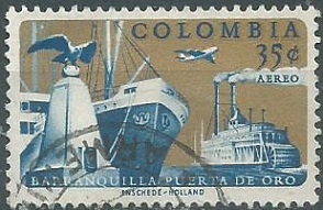 COLOMBIA #C404 1961 NH