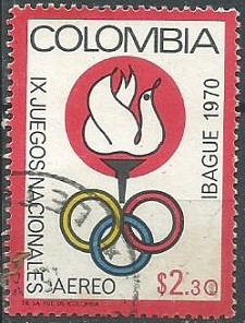 COLOMBIA #C528  1970  NH