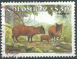 COLOMBIA #C758  1986 NH