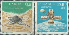 Ecuador #758B Y #758E  1968  NH