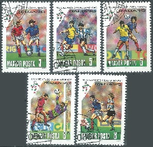 Hungria #3241 - 3245 1990 NH