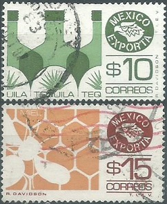 MEXICO #1125 - 1126 1985 NH