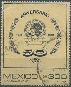 MEXICO #1576 1988 NH