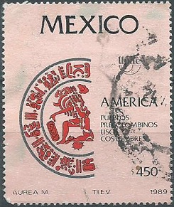 MEXICO #1630  1989  NH