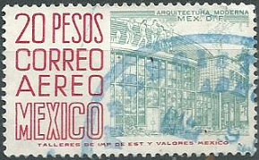 MEXICO #C198   1950  NH