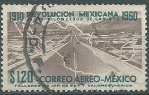 MEXICO #C255 1960