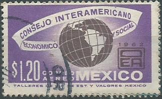 MEXICO #C263 1962 NH