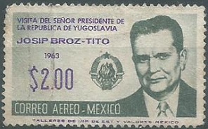 MEXICO #C275  1963  NH