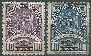 Mexico  #711 - 712   1934  NH