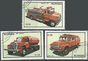 Nicaragua #1306 - 1308 1983