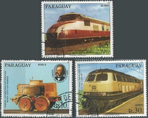 PARAGUAY #C655 - C657    1986  Serie completa NH