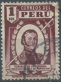 PERU #381  1938   (Waterlow & Sons Limited, Londres)