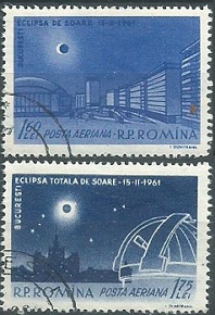 RUMANIA #C106 - C107   1961 Serie completa  NH
