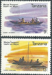 TANZANIA #618 - 619 1990 Nuevas NH