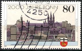 Alemania #1568 1988 NH