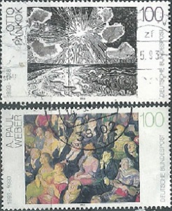 Alemania  #1779 - 1780   1993