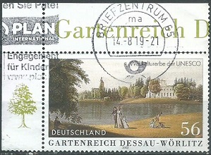 Alemania #2159 2002 con viñeta