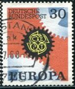Alemania #970 1967