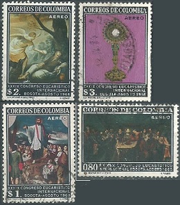 COLOMBIA #C502 - 505 1968