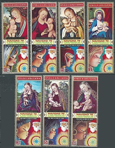 Guinea Ecuatorial Mi#173 - 179 1972 Serie completa Nuevas NH