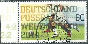 Alemania #2798 2014 con viñeta