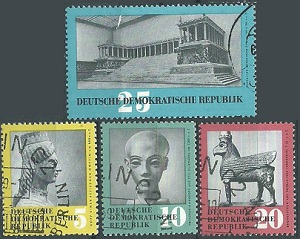 Alemania Republica Democratica #484 - 487 1959 Serie completa