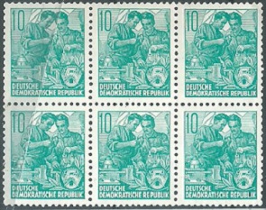Alemania, Repulica Democratica #191 1953 Nuevas
