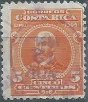 COSTA RICA  #72   1910