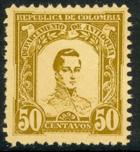 Colombia  Antioquia  #125   1899  Nueva LH