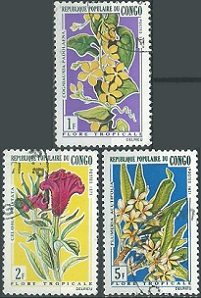 Congo Republica Popular #237 - 239  1971