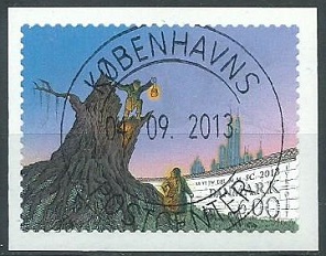 Dinamarca #1653 2013 ""El yesquero, cuento de Hans Christian Andersen"