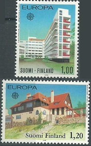 FINLANDIA #608 - 609 1978 Nuevas Serie completa