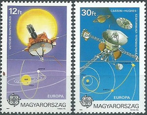 Hungria #3286 - 3287  1991  Nuevas  Serie completa