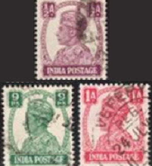 India #169 - 171 1942
