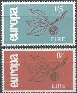 Irlanda  #204 - 205  1966 Nuevas  Serie completa