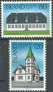 Islandia #506 - 507 1978 Nuevas Serie completa