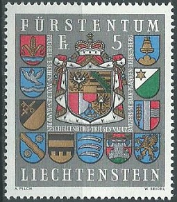 Liechtenstein #533   1973  Nueva