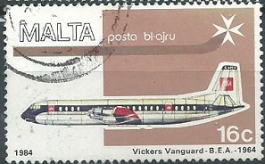 Malta #C17 1984 NH