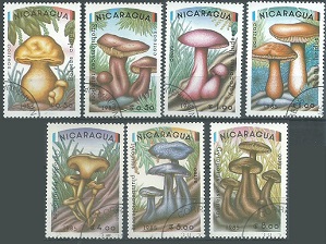 Nicaragua #1403 - 1409   1985   Serie completa