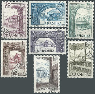 ROMANIA #1590 - 1596  1963  Serie completa