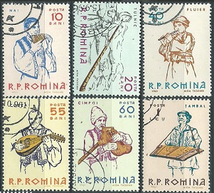 RUMANIA #1436 - 1441  1961  Serie completa