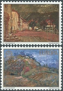 Yugoslavia #1333 - 1334  1977  Nuevas  Serie completa