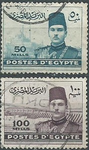 Egipto #236 - 237 1939