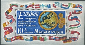 Hungria #C362  1975  HS  "Conferencia europea sobre seguridad y cooperación"
