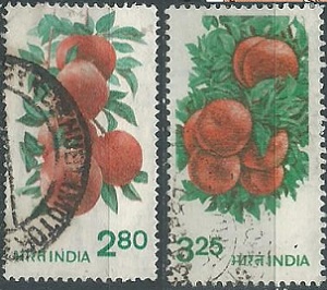 India #896 - 897 1981
