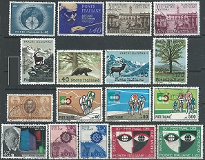 Italia #947 - 963 1967