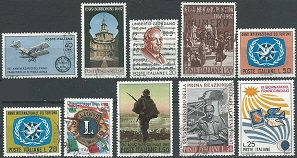 Italia #968 - 977   1967
